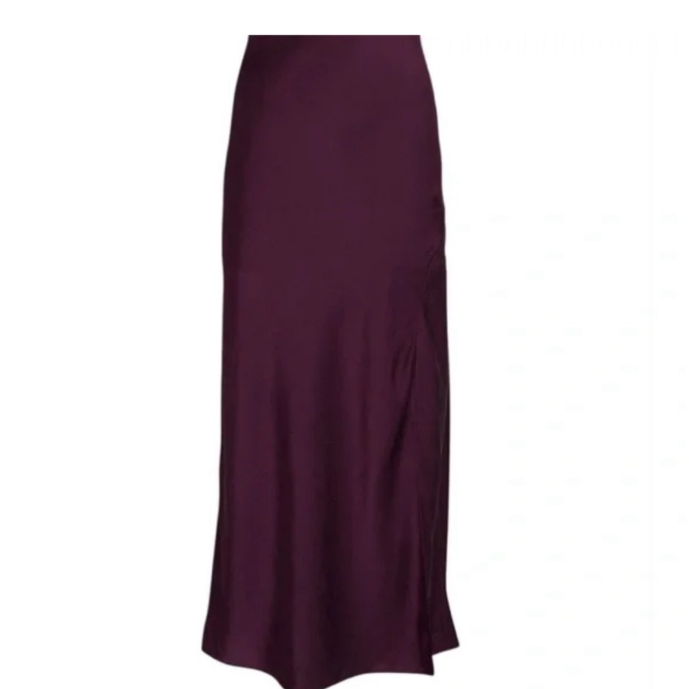 INTERMIX Deep Purple Midi Dress - Picture 3 of 13